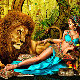 Не грусти!... рис.для гобелена