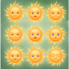 Персонаж Солнышко