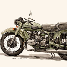 мотоцикл Урал М-67