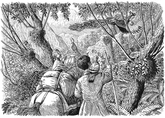 Путь в монастырь.