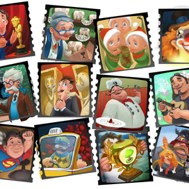 Эскизы постов для новостной ленты Facebook