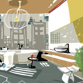 Sketch 3/ bathroom
