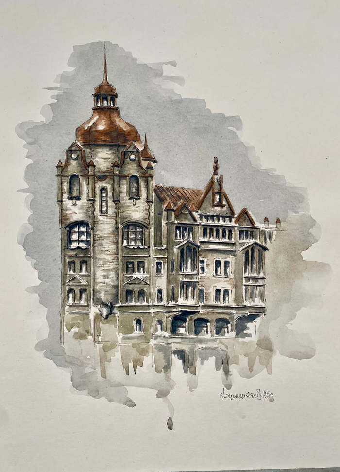 Замок с химерами