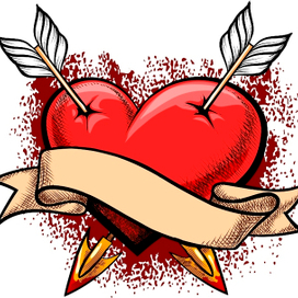Heart Pierced By Arrows