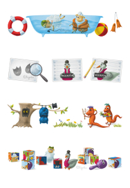 "Удивительная история," иллюстрации