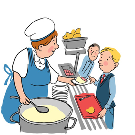 Школьная столовая