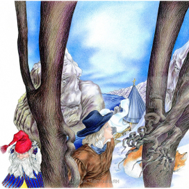 Обложка книги Юхан и тролли