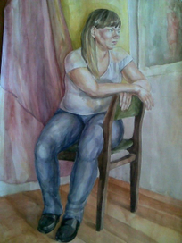 живопись фигура человека