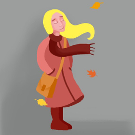 Девочка-осень