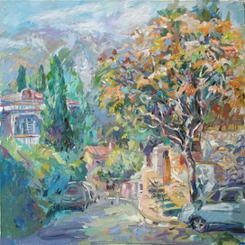 Улочка в Гурзуфе