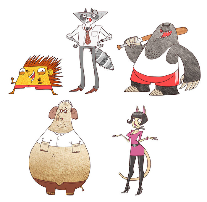 Персонажи v2