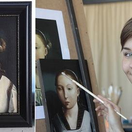 Копия картины: «Портрет инфанты. Екатерина Арагонская»