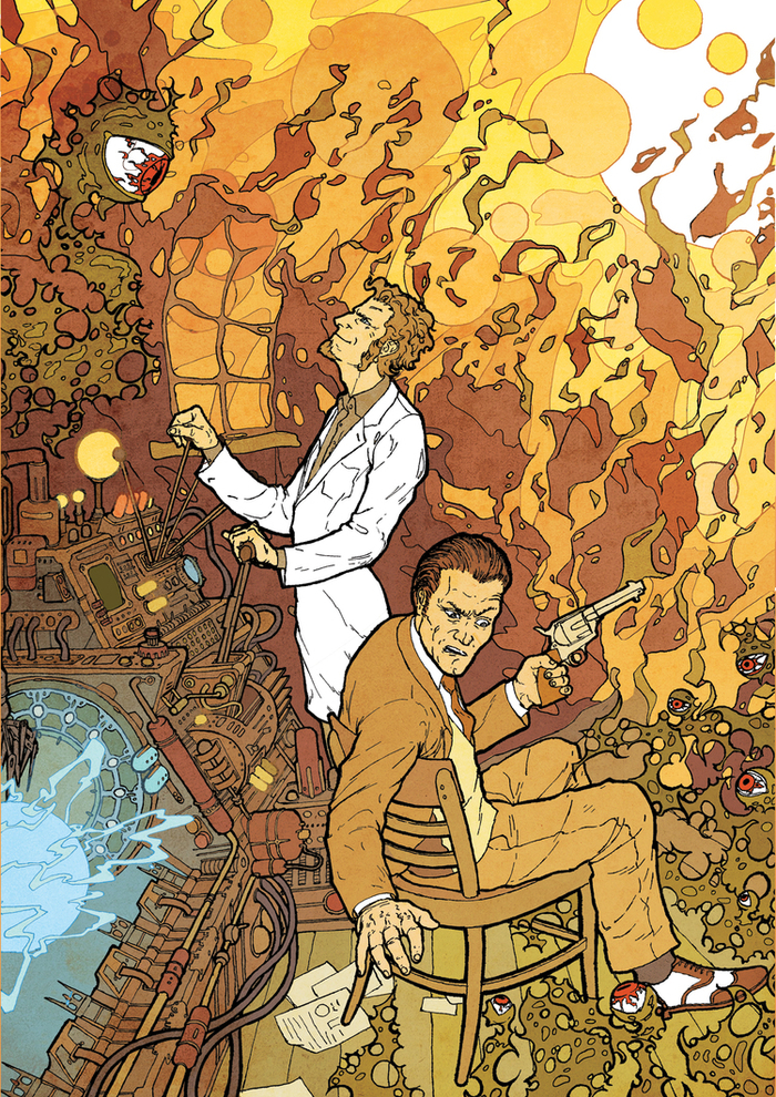 Иллюстрации к повестям Г. Ф. Лавкрафта. «Из потустороннего мира».