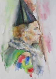 Этюд головы