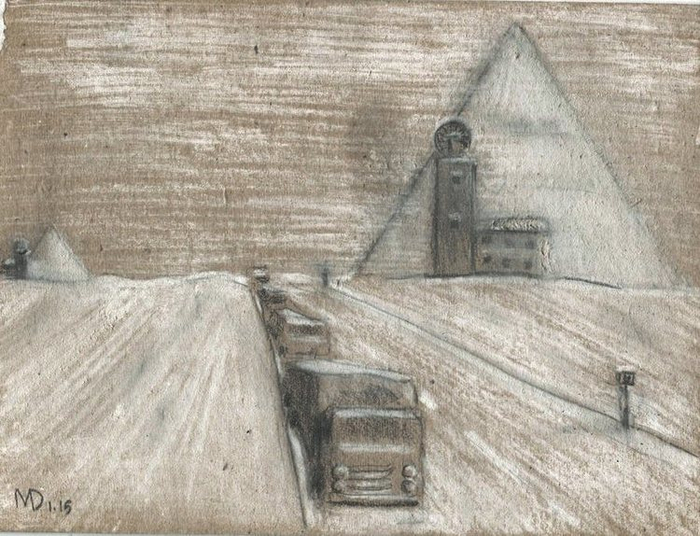 Доктор едет,едет сквозь снежную равнину...