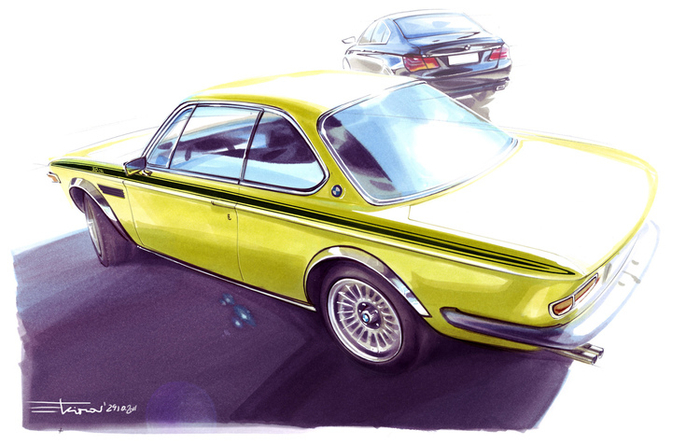 BMW 3.0 CSL & 7 Series F01