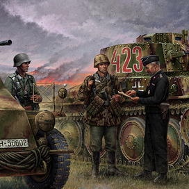 Разворот к разделу "Мотодивизии Вермахта 1941-1945