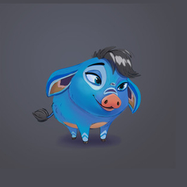 Персонаж Лада для анимационного сериала "Лео и Тиг"