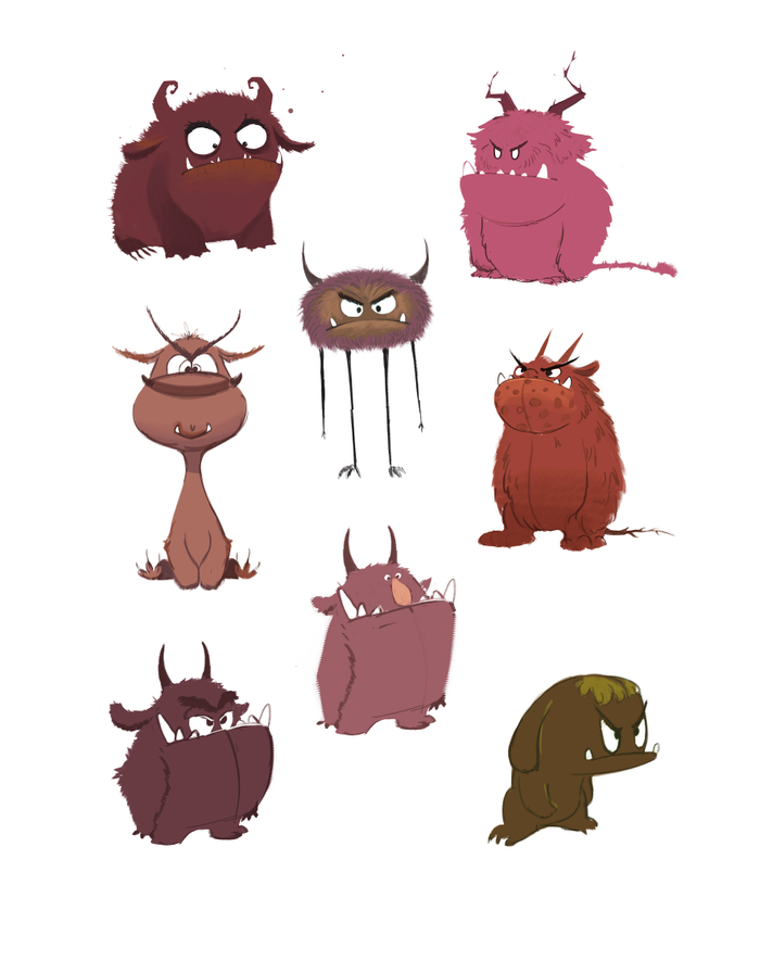 Разработка персонажа "Бабайка"