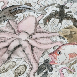 Меню ингредиентов: "Рыбная витрина"