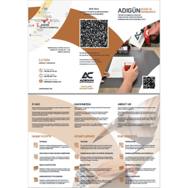 "Адыгюн Переводы и Консалтинг" листовка о компании