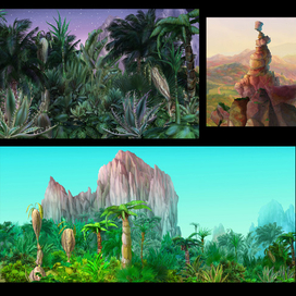 фоны для мультфильма Лягушачий рай 3d