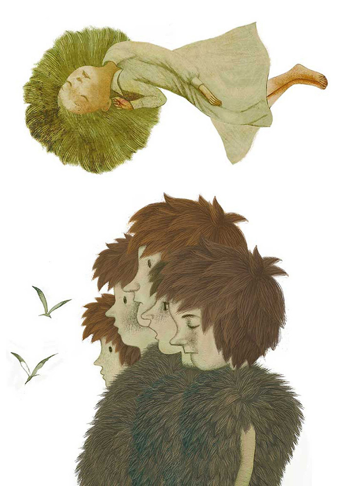 Заставки и маленькие иллюстрации к Питеру Пену 9