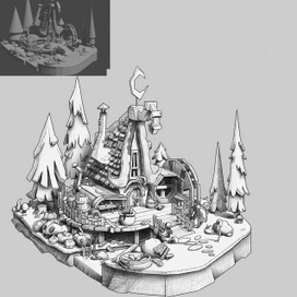 Дом лесной ведьмы