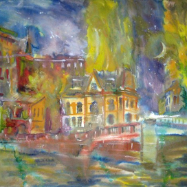 Иллюстрация к книге И.А.Бродского "Петербургский роман"