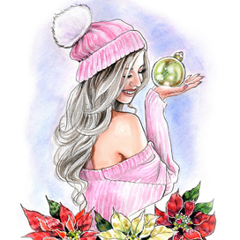 Девушка в шапочке