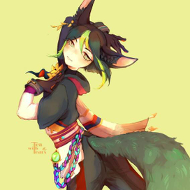 Фанарт Тигнари Genshin Impact