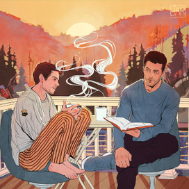 На рассвете