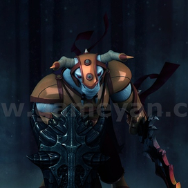 Minotorc 3d робот воин моделирование анимации от игровой аутсорсинговой компании