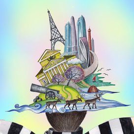 Обложка к сборнику стихов