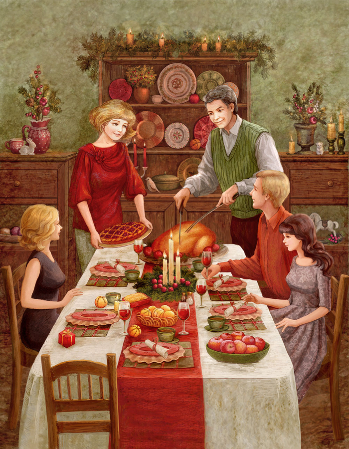 Рождественский стол