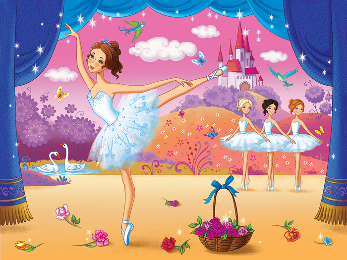 пазлы для девочек