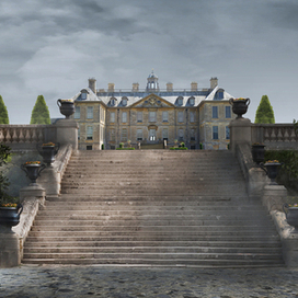 Декорации к спектаклю " Дракула.История вечной любви " на льду.