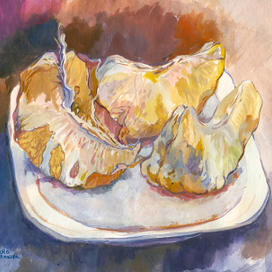 Дольки грейпфрута