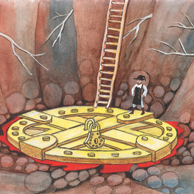 Сказка "Огненная дыра"