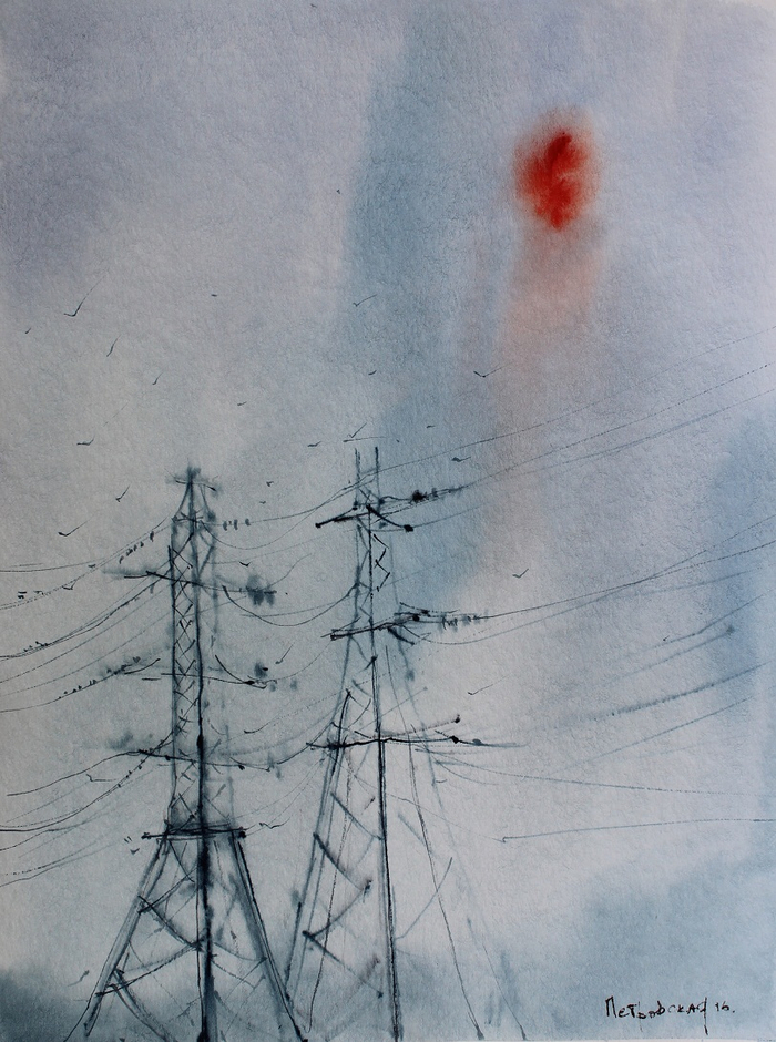 Бледное солнце