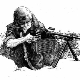 Пулемётчик