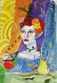 Натюрморт с Нефертити