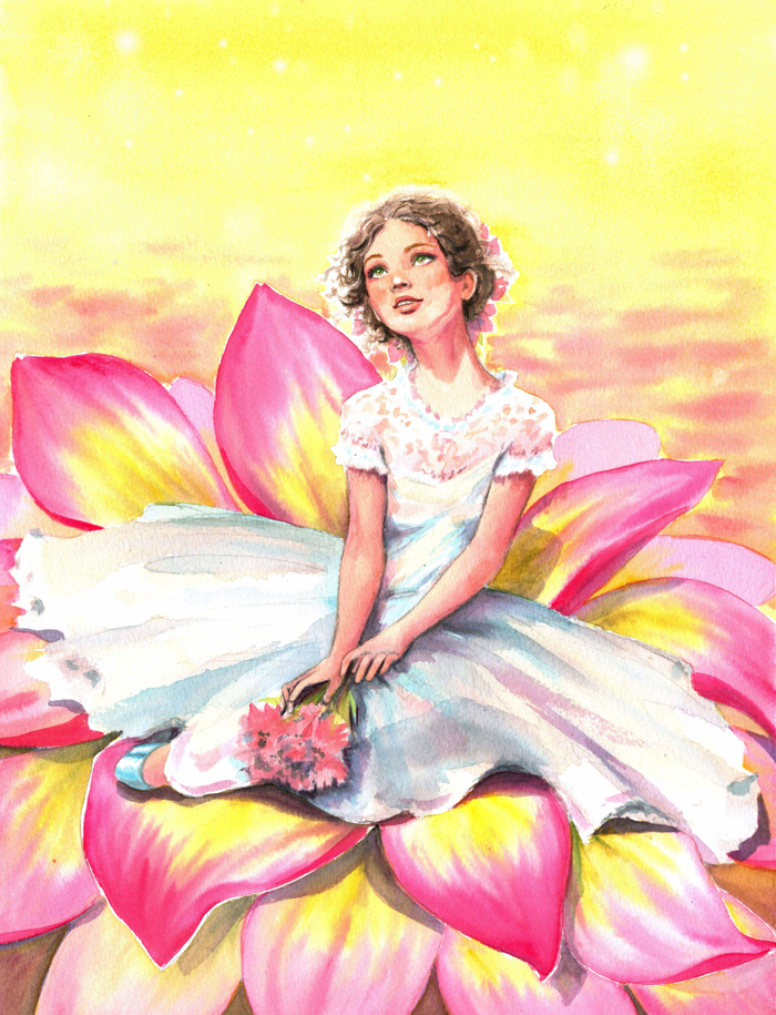 Свадьба Дюймовочки.