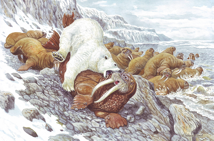 Бой великанов.