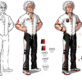 Победа в конкурсе free-lance.ru Разработка персонажа