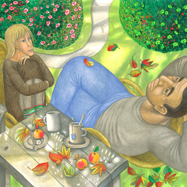 Дача. Начало осени