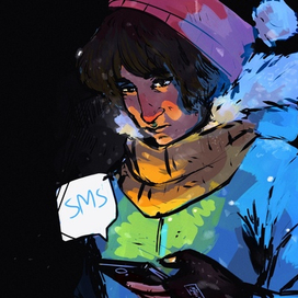 Выполненный заказ на портрет персонажа