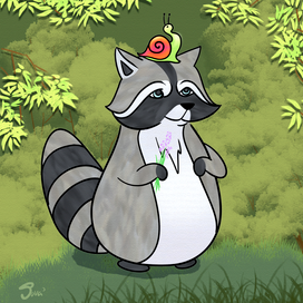 Енот и Улитка