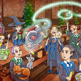 Новый год в Хогвартсе