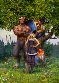 обложка для подростковой фентези книги